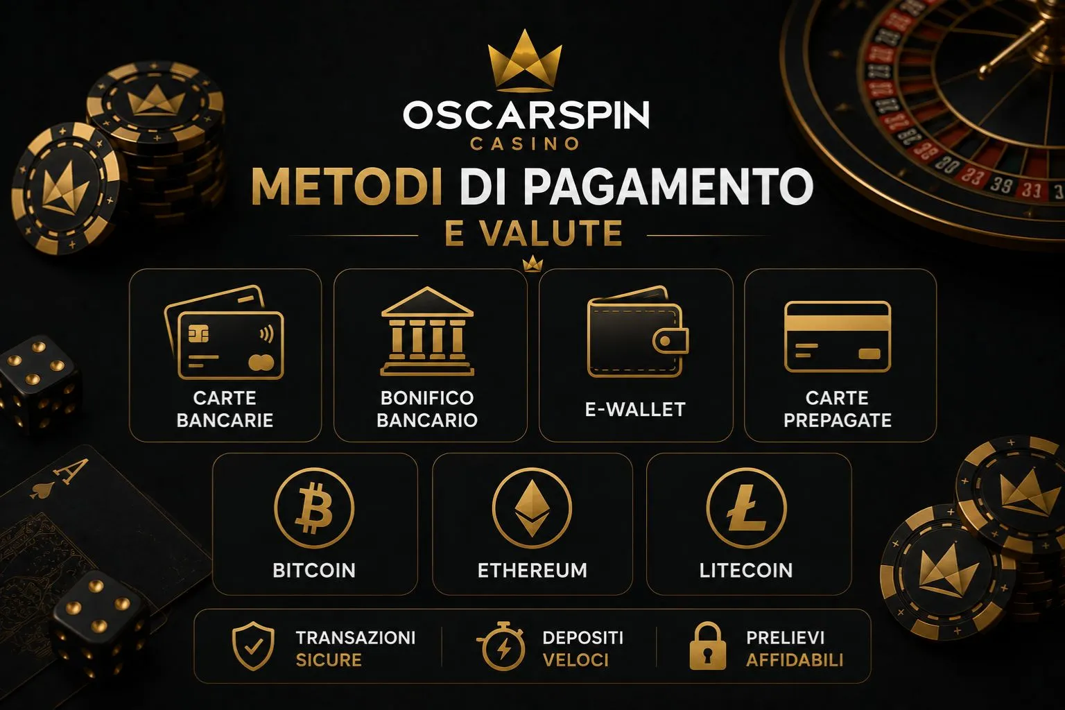 Metodi di pagamento