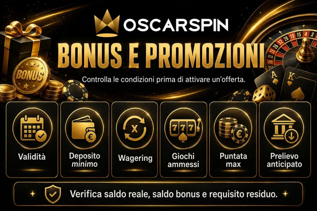 Bonus e Promozioni